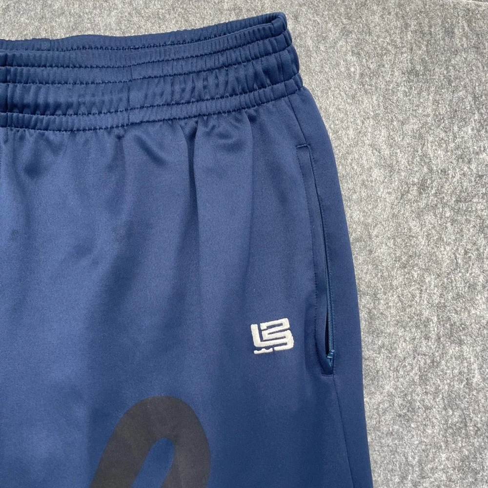 Vintage Nike Lebron James Sweatpants Mens XL Navy Blue Basketball Track Y2K